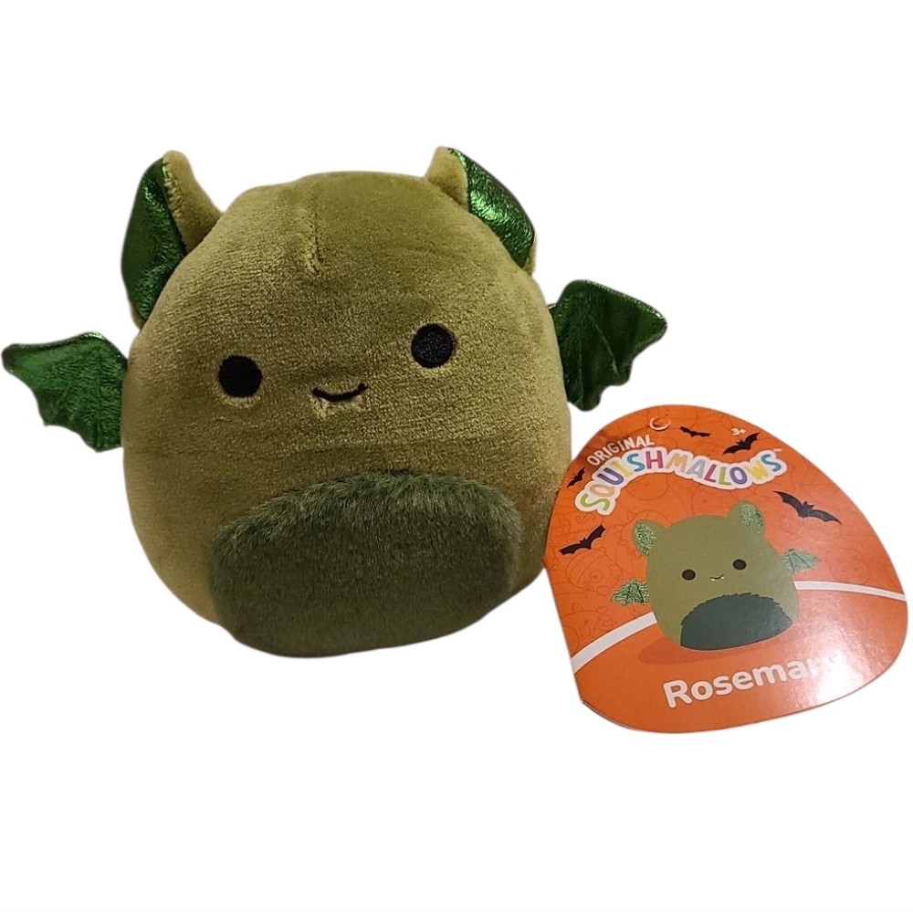 3" Squishmallows Rosemary the Green Bat